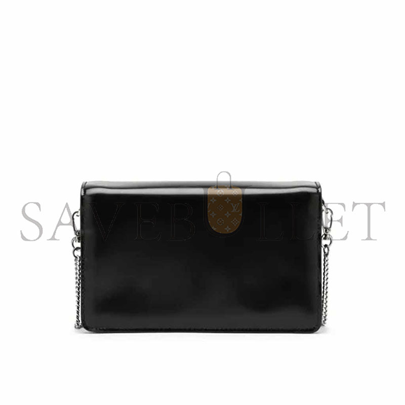 Pra*a logo-plaque micro leather shoulder bag 1bd307 (19*10.5*3.5cm)